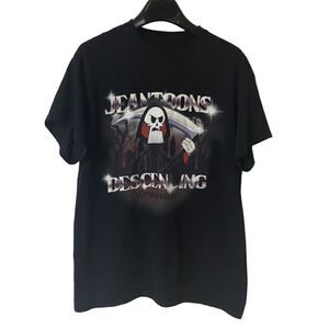 Descending Jeantoons Black Grim Adventures of Billy & Mandy Graphic Shirt